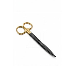 Black Coated Stainless Steel Manual Beauty <b>Scissors</b> High Quality Surgical Tool for Styling Salon and Personal Daily Use - Product Image 3