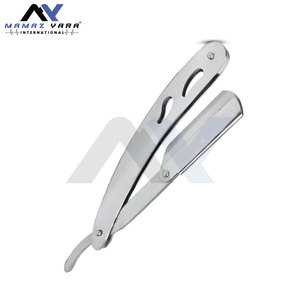 Barber <b>Razor</b> <b>Men</b> Heavy Duty Shaving <b>Razor</b> Beard Face and Professional Grooming Single and Double Edge Safety Design - Product Image 5