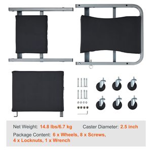 Sgabello Rotante 2-in-1 Z Creeper Seat per Officina Meccanica, Garage e Riparazione Auto - Product Image 5