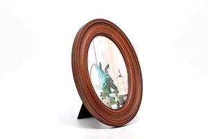 Premium Wooden Picture <b>Frame</b> Rustic Natural Finish Tabletop Display and <b>Wall</b> Hanging Ideal for Home Decor Study Office - Product Image 4