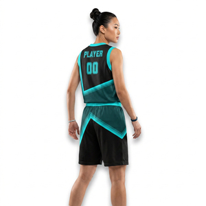 Ropa Deportiva Unisex, Uniforme de Baloncesto Más Vendido, Impresión de Número Personalizada, Antibacteriano, Conjunto de Camiseta y Pantalones Cortos de Baloncesto Unisex para Adultos - Product Image 1