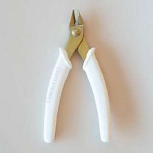 LUMINEX IMPEX High Quality Industrial Grade Premium Gold Flush Cutter Pliers Stainless Steel <b>Precision</b> Side Cutting <b>Tool</b> Jewelry - Product Image 1