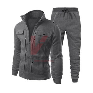Conjunto Deportivo Oversize de Moda Urbana para Hombre, Chaqueta con Capucha y Pantalones Jogger, Fabricante OEM - Product Image 1