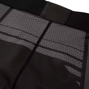 <b>Elastic</b> Waist New Arrival Gym Wear Compression Shorts High Street Solid Premium Quality Breathable Workout Compression Shorts - Product Image 5