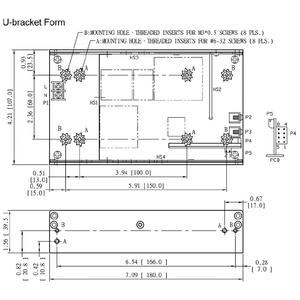Alimentation médicale haute puissance FranMar FPM500F 500W 12V 90-264V Entrée 41.6A UL60601-1 Classe BF Châssis ouvert - Product Image 3