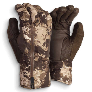 Gants de chasse isolés à imprimé camouflage, doublés de polaire, paume en cuir, imperméables, tactiques, pour l'hiver - Product Image 6