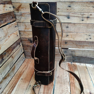 High quality leather <b>tool</b> <b>roll</b> organizer bags wholesale custom logo OEM supplier premium portable storage worldwide for sale - Product Image 5