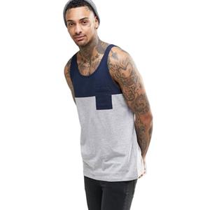 Camiseta sin mangas para hombre al por mayor, chaleco de secado rápido para gimnasio con logotipo personalizado y Camiseta deportiva transpirable para correr con cuello redondo - Product Image 1