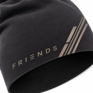 Beanie Hat Unisex Adult 100% Acrylic Casual <b>Winter</b> <b>Cap</b> Black Letter Print Foil Design 56-58CM - Product Image 6