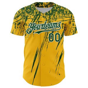 Maillot de baseball unisexe à col en V et manches courtes, 100 % coton biologique, imprimé sérigraphié sur mesure, entièrement boutonné, antibactérien sur le devant, pour équipe - Product Image 4
