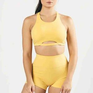 Ropa Deportiva de la Mejor Calidad, Sujetador Deportivo para Mujer, Diseño Frontal Simple Hecho a Medida, Alta Sujeción, Secado Rápido, Sujetadores de Yoga Personalizables para Mujer - Product Image 1