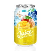 Privélabel Gesteriliseerde Mango Appel Aloë Vera Passievrucht Citrus Geurende Puree Geblikte Flessen Water Fruit Groente Sap 13