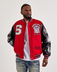 2026 Custom Printed Men's Wool <b>Varsity</b> <b>Jackets</b> Long Sleeve Baseball <b>Jacket</b> with <b>Plain</b> Blank Lettermen <b>Jacket</b> For Men - Product Image 1