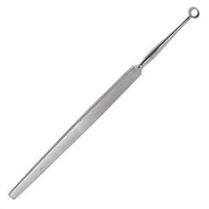 Cureta Dérmica Fox Redonda de Acero Inoxidable, Instrumento Quirúrgico para Dermatología, Podología y Biopsia de Piel, Reutilizable y Autoclavable - Product Image 1