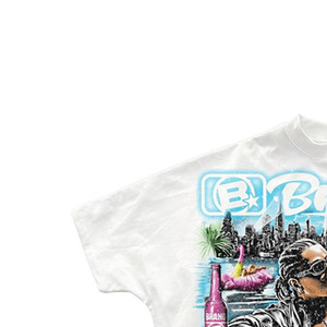 Men's <b>White</b> Regular <b>Fit</b> <b>T</b>-<b>Shirt</b> Short Sleeve Formal Eco-Friendly Anti-Pilling 100% Cotton Jersey - Product Image 4