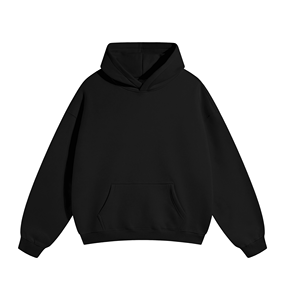 Sweat à capuche surdimensionné en molleton de coton lourd de qualité supérieure 360g |   Fabricant de vêtements OEM avec logo personnalisé brodé |   Respirant - Product Image 1