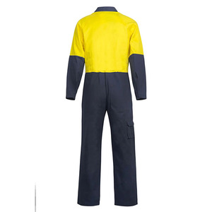 Combinaison de protection chimique de haute qualité, type combinaison de sécurité 800C, résistante au feu, anti-chaleur, respirante, manches en polyester, respirateur - Product Image 4