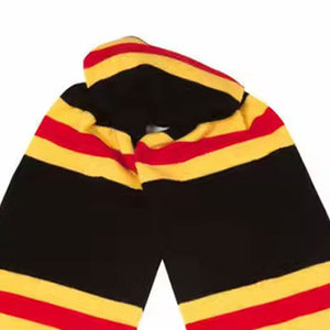 Écharpe de sport unisexe personnalisée réversible en acrylique tricoté, coupe-vent, pour supporter de football, longue écharpe d'hiver en maille pour équipe universitaire - Product Image 3