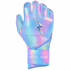 Guantes de Bateo Estilo Brucebolt Personalizados, 100% Cuero Cabretta Premium, Guantes de Bateo de Béisbol - Product Image 2