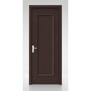 Puerta de Partición Interior Impermeable Dewoo WPC con Marco y Moldura para Uso en Casa u Oficina - Product Image 1