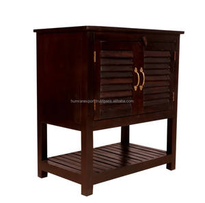 Experimente la comodidad personalizada con mesitas de noche de madera maciza personalizadas con 2 cajones: Agregue calidez a su dormitorio - Product Image 2