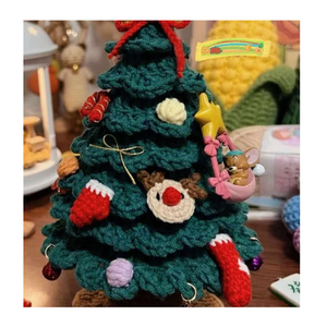 Handmade Crochet Snowman Christmas Keychain Knitted Winter <b>Keyring</b> Cute Holiday Gift Stocking Stuffer Bag Charm Christmas Decor - Product Image 3