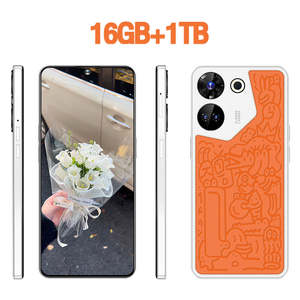 Le téléphone intelligent 5G d'origine le plus branché Android e Original de haute qualité 16 Go + 1 To 7.3 pouces grande mémoire grand écran C20 Art Edition - Product Image 5