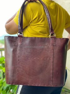 <b>Leather</b> Tote Bag Handmade <b>Leather</b> <b>Large</b> Size Tote Bag Gorgeous <b>Handbag</b> Hot Selling <b>Leather</b> Bag - Product Image 4