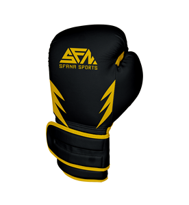 Guantes de Boxeo MMA de Piel Sintética con Logotipo Personalizado SFANA SPORTS, Cierre de Velcro, Diseño de Medio Dedo para Entrenamiento de Artes Marciales - Product Image 4