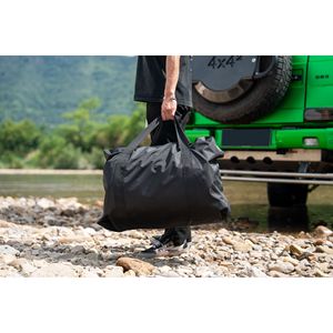 Nuevo diseño 4x4 todoterreno techo de COCHE Tienda superior con escalera inflable anfibia caqui negro escalera de dos tonos para acampar - Product Image 3