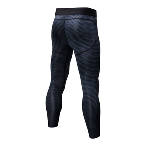 Men's Compression 3/4 Pants Running Baselayer Athletic Cool Dry Sports Tights - Product Image 1
