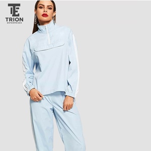 <b>Women</b> Windbreaker Tracksuit Casual Outdoor Wear <b>Lightweight</b> Fabric <b>Jacket</b> and Pants Comfortable Fit Outfit - Product Image 1