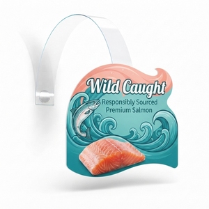 Etiqueta de PVC de Grado Alimenticio, Ecológica, Libre de BPA, para Exhibición en Estantes de Supermercados, Publicidad, Punto de Venta, Marketing - Product Image 1