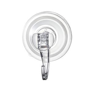 Ganci appendiabiti a ventosa, confezione da 6, portata massima 10 libbre, trasparenti, 2,76 x 3,54 x 1,57 pollici, resistenti, riutilizzabili, per carichi pesanti - Product Image 1