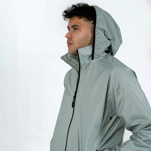 Chaqueta Cortavientos Impermeable y Transpirable Personalizada, Unisex, Invierno 2025, Nueva, con Capucha, Holgada, Informal, Reversible, de Secado Rápido y Ligera - Product Image 4