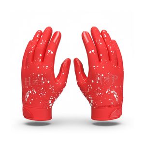 Gants de football américain personnalisés pour adultes et jeunes – Gants de receveur à adhérence collante, respirants, antidérapants pour l'entraînement et les matchs sportifs - Product Image 5