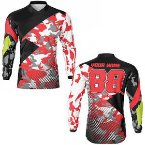 Jersey de Motocross de Manga Larga para Jóvenes, Nuevo Modelo 2026, con Diseño de Equipo Personalizado, Calidad de Sublimación al por Mayor y Servicio OEM - Product Image 6