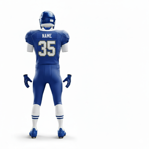 Uniforme personnalisé d'équipe de football américain nationale |   Ensemble de maillot et pantalon de style actuel |   Service OEM, logo personnalisé, couleur personnalisée, vente en gros - Product Image 3