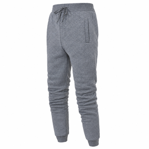 Ensemble de survêtement pour homme avec sweat à capuche et pantalon de jogging à revers, 2 pièces, vêtements de sport décontractés, vente en gros - Product Image 2