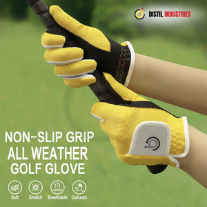 Guantes de Golf Deportivos Unisex de Piel Cabretta para Mano Izquierda, Antideslizantes, Transpirables, Ligeros, con Correa de Muñeca Ajustable, Nueva Llegada, Calidad Garantizada - Product Image 4