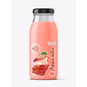Boisson au jus de fruits avec jus d'orange et de carotte Bouteille en verre de 250ml - Product Image 2