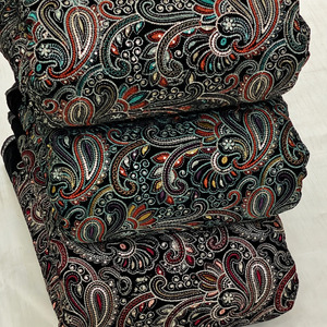 Velvet Embroidered Fabric Indian Embroidered Velvet Fabric Luxury Fabric <b>for</b> Abaya Kaftan Wedding Dress Wholesale Export Markets - Product Image 1