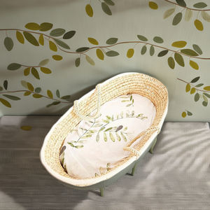 100% drap de berceau tricoté en coton biologique avec quantité minimale de commande bas de 50 pièces drap de berceau ajusté - Product Image 1