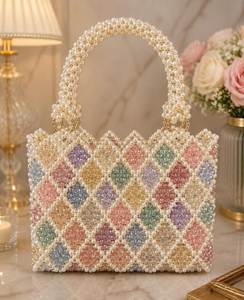 กระเป๋าโท้ทปักลายหรูหราสำหรับผู้หญิง ดีไซน์ผสมผสานระหว่างแบบดั้งเดิมและทันสมัย โดดเด่น ทันสมัย ขนาดใหญ่ ราคาประหยัด - Product Image 1