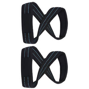 Correas de Levantamiento de Pesas con Forma de 8, para Entrenamiento de Gimnasia, Crossfit, Powerlifting, con Logotipo Personalizado - Product Image 6