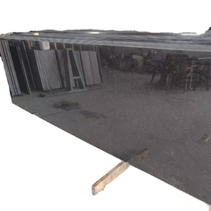 Losas de granito negro azabache de calidad superior, azulejos pulidos de diseño moderno para encimeras de lápidas, exportación por Vinayak Exports - Product Image 1