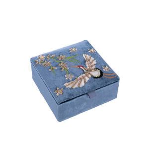 Caja de Almacenamiento de Joyas de Tela con Cuentas Hecha a Mano por Artesanos - Decoración Moderna para el Hogar, Embalaje de Regalo, Tamaño y Logotipo Personalizables, Arte y Manualidades - Product Image 6
