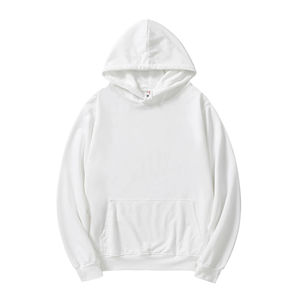 Sudadera con Capucha Negra de Forro Polar Grueso para Invierno |   Diseño Personalizado con Hombros Caídos, Poliéster/Algodón de la Mejor Calidad - Product Image 1