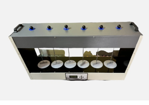 Appareil de test de flocculation électrique en acier inoxydable, capacité de 6 flacons jusqu'à 2 litres, équipement de laboratoire - Product Image 6