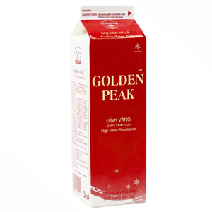 Crème Non Laitière HALAL à Prix Compétitif, Marque Privée Personnalisée, Vente en Gros pour Boulangeries, Crème Non Laitière Golden Peak pour Desserts 1KG - Product Image 1